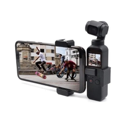 KẸP CỐ ĐỊNH OSMO POCKET VÀO ĐIỆN THOẠI GẮN TRIPOD
