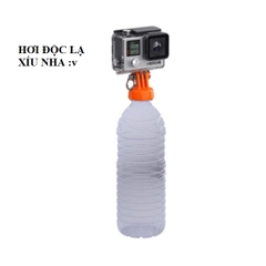 NẮP CHAI LÀM PHAO GẮN GOPRO , ĐI BƠI, ĐI LẶN
