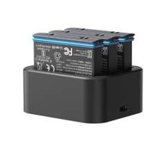 Dock sạc 3 pin Insta360 One X2/X3 có đèn led - Fast Charge Hub