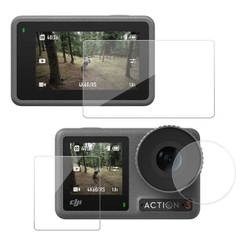 Kính cường lực bảo vệ Osmo Action 5 Pro 4  3 chống trầy xước , va đập mạnh bảo vệ 9H 2.5D