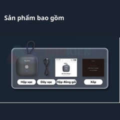 Hộp sạc Telesin cho Rode Wireless GO & GO II nhỏ gọn, tiện lợi, 4000mAh hỗ trợ sạc nhanh 18W