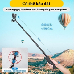 Gậy Telesin kiêm sạc cho Gopro Actioncam Điện thoại dung lượng 10.000mAh