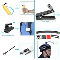 Bộ phụ kiện Actioncam 50/120 in 1 cho GOPRO Hero 11 10 9 8 7 6 5 Black INSTA360 , Actioncam cao cấp