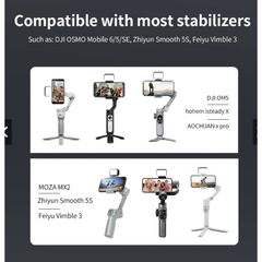 ĐÈN TRỢ SÁNG RGB HỖ TRỢ GIMBAL Aochuan