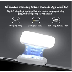 ĐÈN TRỢ SÁNG RGB HỖ TRỢ GIMBAL Aochuan