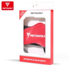 Miếng lót cao su bảo vệ giày Motowolf khi đi xe máy móc số - MOTOWOLF