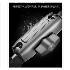 Kẹp Kim Loại TELESIN Càng Cua Gắn Gậy Lên Xe Máy, Xe Đạp Motor