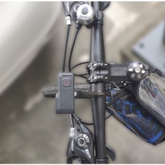 Phụ kiện hợp kim nhôm gắn Gopro, Actioncam lên ghi đông xe đạp, xe máy chắc chắn