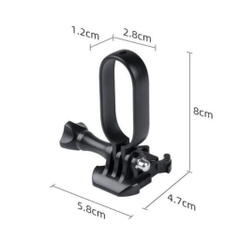 Khung bảo vệ Insta360 Go 2 Go 3 gắn gậy nối dài, gắn phụ kiện