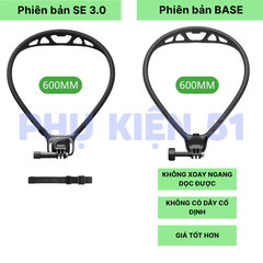 Vòng đeo cổ Telesin SE 3.0 gắn Actioncam Điện Thoại Pocket giảm đau cổ quay POV