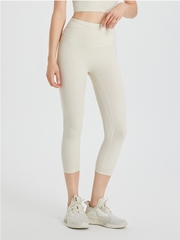 Quần legging trơn dáng lửng