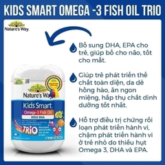 VIÊN NHAI OMEGA 3 KIDS  SMART BURST