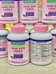 VIÊN UỐNG HAIR  SKIN & NAILS NATURE'S BOUNTY