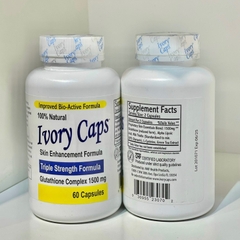 VIÊN UỐNG TRẮNG DA IVORY CAPS GIẢM NÁM , TÀN NHANG CỦA MỸ