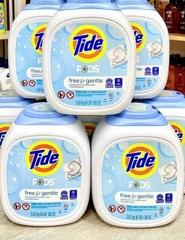 VIÊN GIẶT TIDE POD FREE & GENTLE CHO LÀN DA NHẠY CẢM