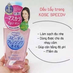 DẦU TẨY TRANG KOSE SOFTTYMO NHẬT BẢN 230ML