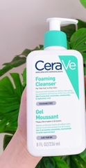 SỮA RỬA MẶT CERAVE LÀM SẠCH, CẤP ẨM 236ML BẢN PHÁP