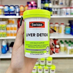 BỔ GAN SWISSE LIVE DETOX CỦA ÚC 120 VIÊN