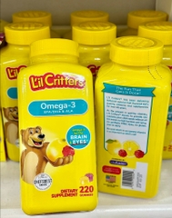 KẸO GẤU BỔ SUNG DHA L'IL CRITTERS OMEGA 3