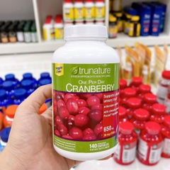 VIÊN UỐNG BỔ THẬN CRANBERRY TRUNATURE CỦA MỸ 140 VIÊN