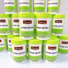 BỔ GAN SWISSE LIVE DETOX CỦA ÚC 120 VIÊN
