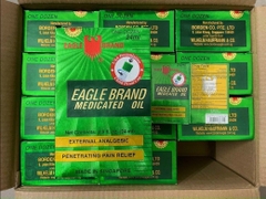 DẦU CON Ó EAGLE BRAND MEDICATED OIL CỦA MỸ