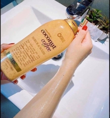 SỮA TẮM TẨY DA CHẾT LÀM MỀM MỊN DA OGX COCONUT COFFEE