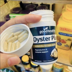 TINH CHẤT HÀU GOODHEALTH OYSTER PLUS ZINC ÚC 60 VIÊN