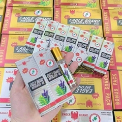 DẦU GIÓ  LĂN CON Ó EAGLE BRAND MEDICATED OIL CỦA MỸ