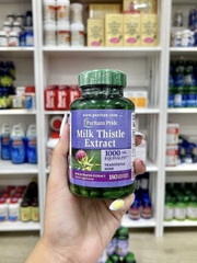 VIÊN UỐNG BỔ GAN, GIẢI ĐỘC GAN PURITAN'S PRIDE MILK THISTLE EXTRACT 1000MG - 180 VIÊN