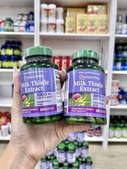 VIÊN UỐNG BỔ GAN, GIẢI ĐỘC GAN PURITAN'S PRIDE MILK THISTLE EXTRACT 1000MG - 180 VIÊN