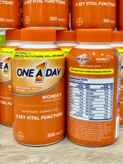 VIÊN UỐNG VITAMIN & KHOÁNG CHẤT DƯỚI 50 TUỔI CHO NAM VÀ NỮ ONE A DAY CỦA MỸ