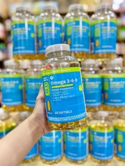 VIÊN UỐNG DẦU CÁ OMEGA 3-6-9 1600MG  1030MG OMEGA 3 MỸ 325 VIÊN