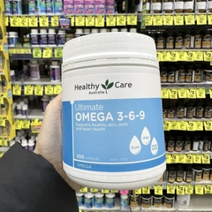 VIÊN UỐNG DẦU CÁ 369 1000MG 300MG OMEGA 3 200 VIÊN CỦA ÚC