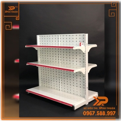 Kệ Tole Lỗ Giữa Nhà (2 Mặt)- Dài 120 x Rộng 70 x Cao 120 x 3 Tầng x 2 Mặt