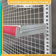 Kệ Siêu Thị Giữa Nhà (2 Mặt) - Dài 70 x Rộng 70 x Cao 180 x 5 Tầng x 2 Mặt
