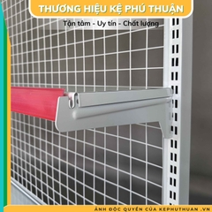 Kệ Siêu Thị Áp tường (1 Mặt) - Dài 120 x Rộng 35 x Cao 120 x 3 tầng