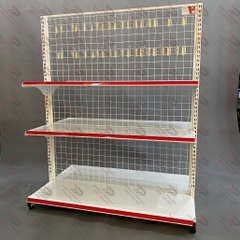 Kệ Móc Lưới Đôi (2 Mặt) Dài 120 x Rộng 70 x Cao 180 x 3 Tầng x 60 Móc Lưới 20cm