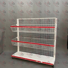 Kệ Rổ Mì ( 1 Mặt )- Dài 120 x Rộng 35 x Cao 120