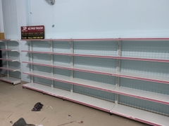 [ Miễn Phí Lắp Đèn ] Dãy Kệ Áp Tường ( 1 Mặt ) Dài 4m x Cao 1m8 x 5 Tầng