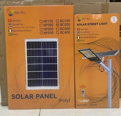 Đèn đường năng lượng mặt trời BlueSky CA-200, công suất 200W