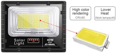 Đèn năng lượng mặt trời 40W JD-8840L
