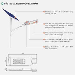 Đèn đường năng lượng mặt trời cao cấp Euler Energy OLV-OLK 36W