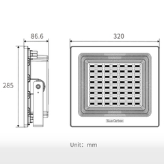 Đèn pha năng lượng mặt trời cao cấp EuLer Energy 500W Wawa Light 6.0