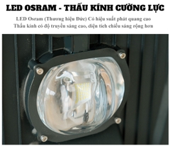Đèn đường năng lượng mặt trời L-100W