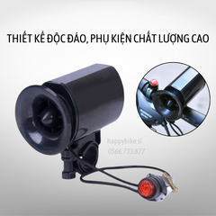 Còi xe đạp, xòi xe 6 âm thanh chống thấm nước