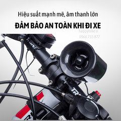 Còi xe đạp, xòi xe 6 âm thanh chống thấm nước