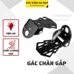 gác chân xe đạp lò xo bản to