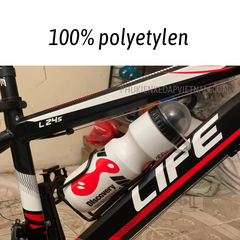 Bình nước thể thao, bình nước xe đạp polyetylen an toàn thời trang van chống rò kín