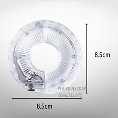 Đèn bánh xe đạp, đèn gắn bánh xe 7 màu sáng cực mạnh và 18 chế độ thay đổi ánh sáng chông nước cao